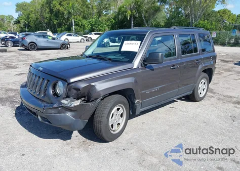 2015 Jeep Patriot Sport from USA, damaged, VIN 1C4NJPBB7FD431320